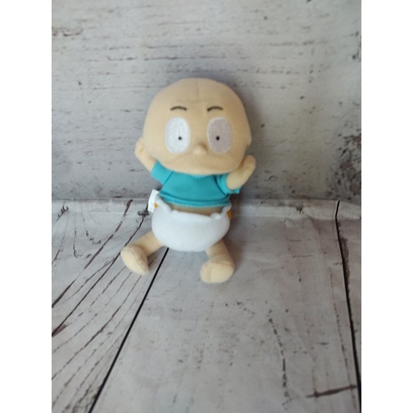 Tommy Pickles 2001 Stuffed Animal Plush Toy Nickelodeon Vintage 6 Inches - Picture 1 of 6